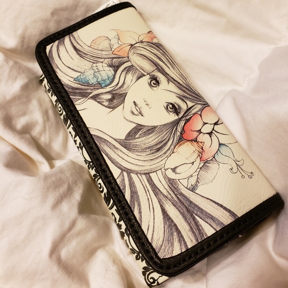 Disney loungefly Ariel (The Little Mermaid) wallet - Picture 2 of 8